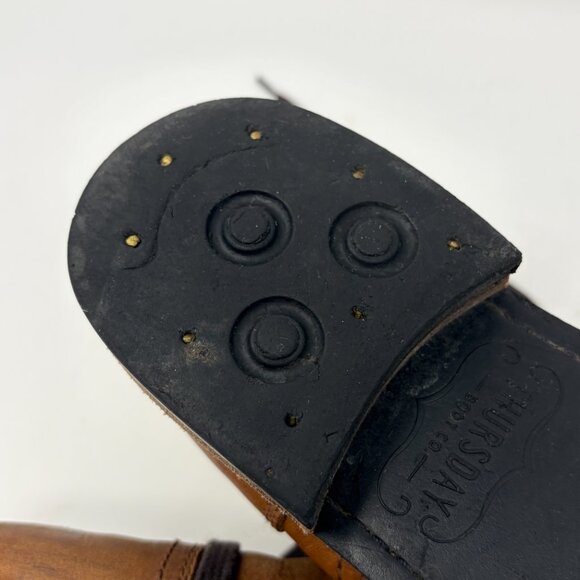 Thursday Boot Company men's Captain leather ankle boots 8D brandy brown lace up - Picture 12 of 12